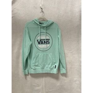 Vans Sweatshirt Women's Small Hoodie Lime green logo skate surf